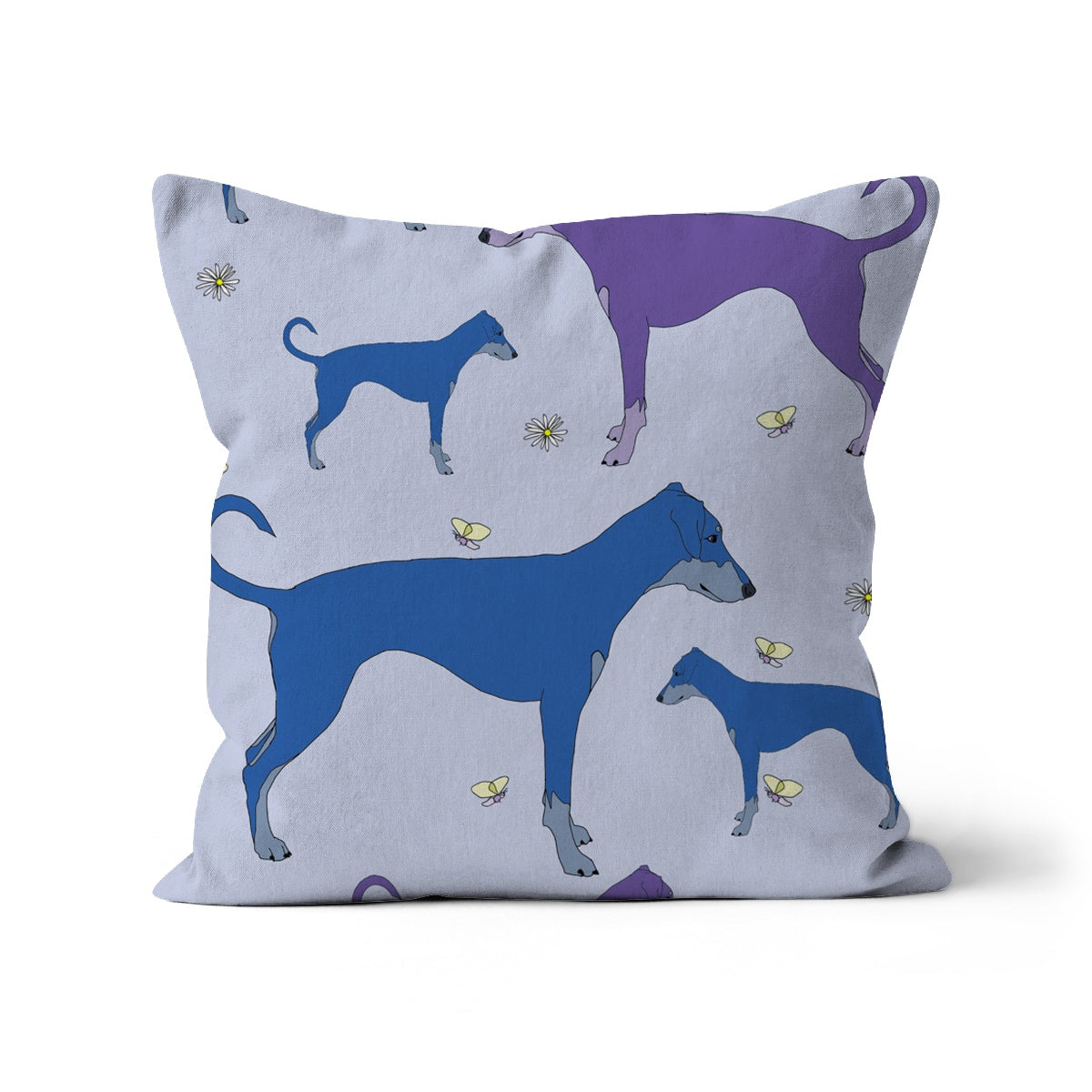 Rainbow Dogs Dobermans Cushion