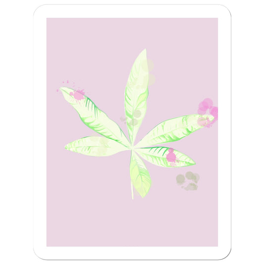 Pachira Houseplant Sticker