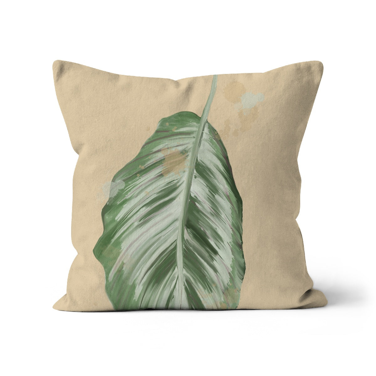 Peacock Houseplant  Cushion