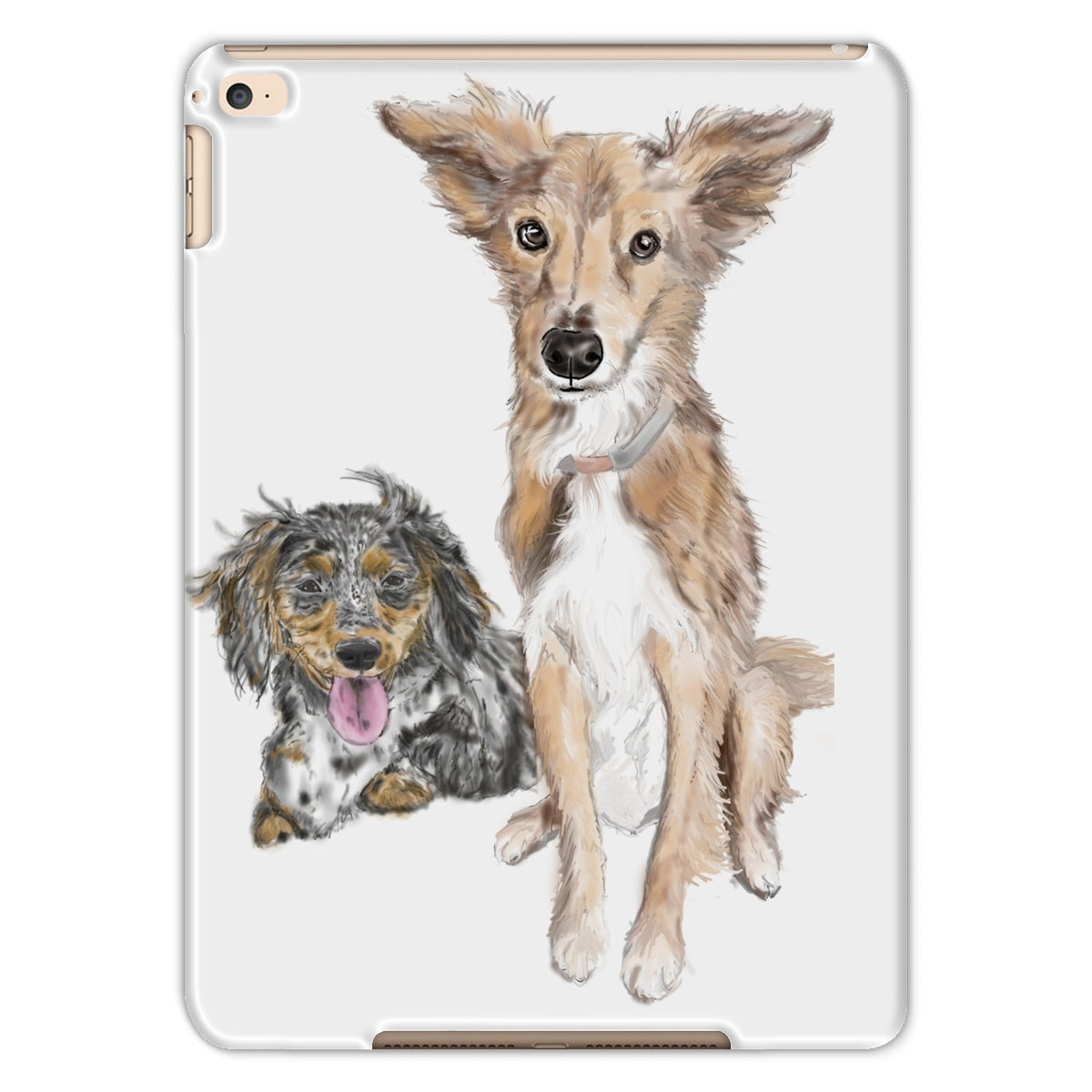 Customer Requests Nicky & Eevee Pet Portrait  Tablet Cases