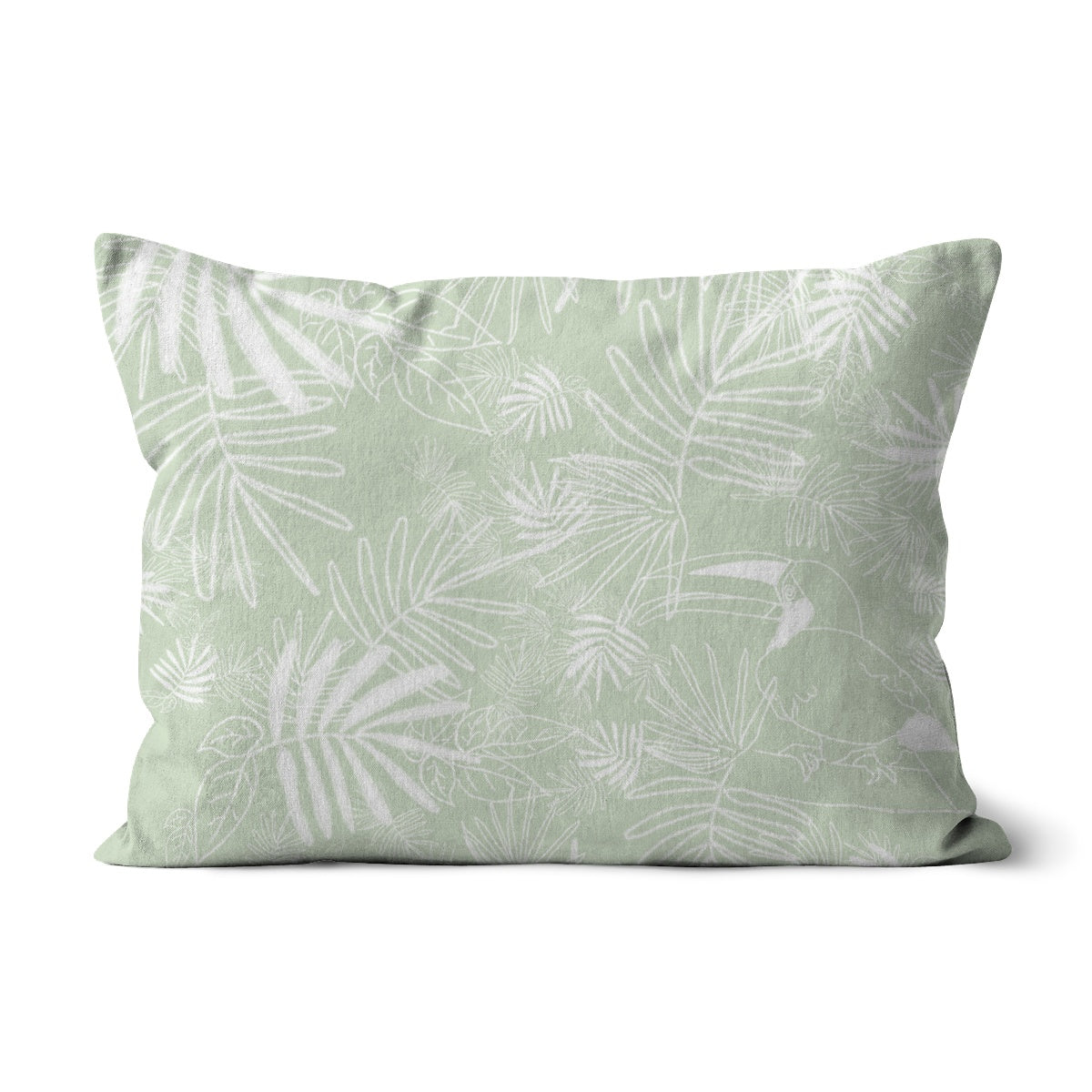 Wild Tigers and Toucans Cushion