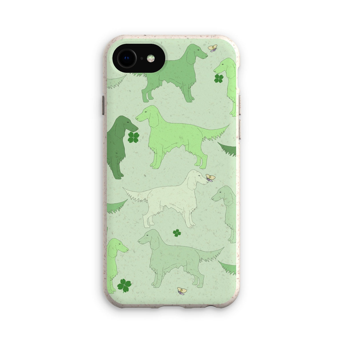 Irish Setter Rainbow Dogs Eco Phone Case