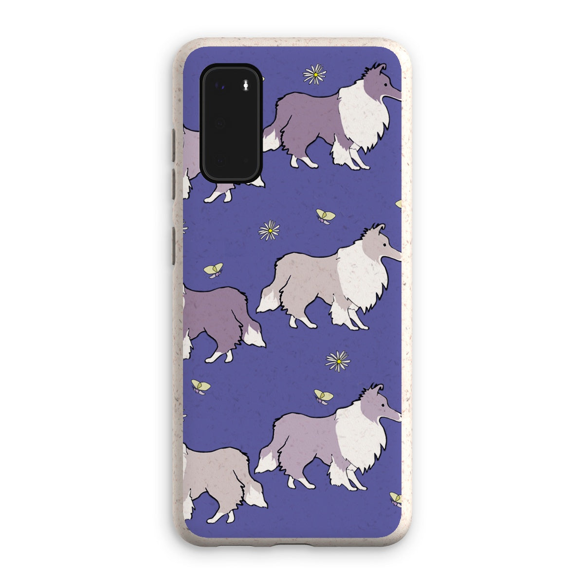 Sheltie Very Peri Rainbow Dogs  Eco Phone Case