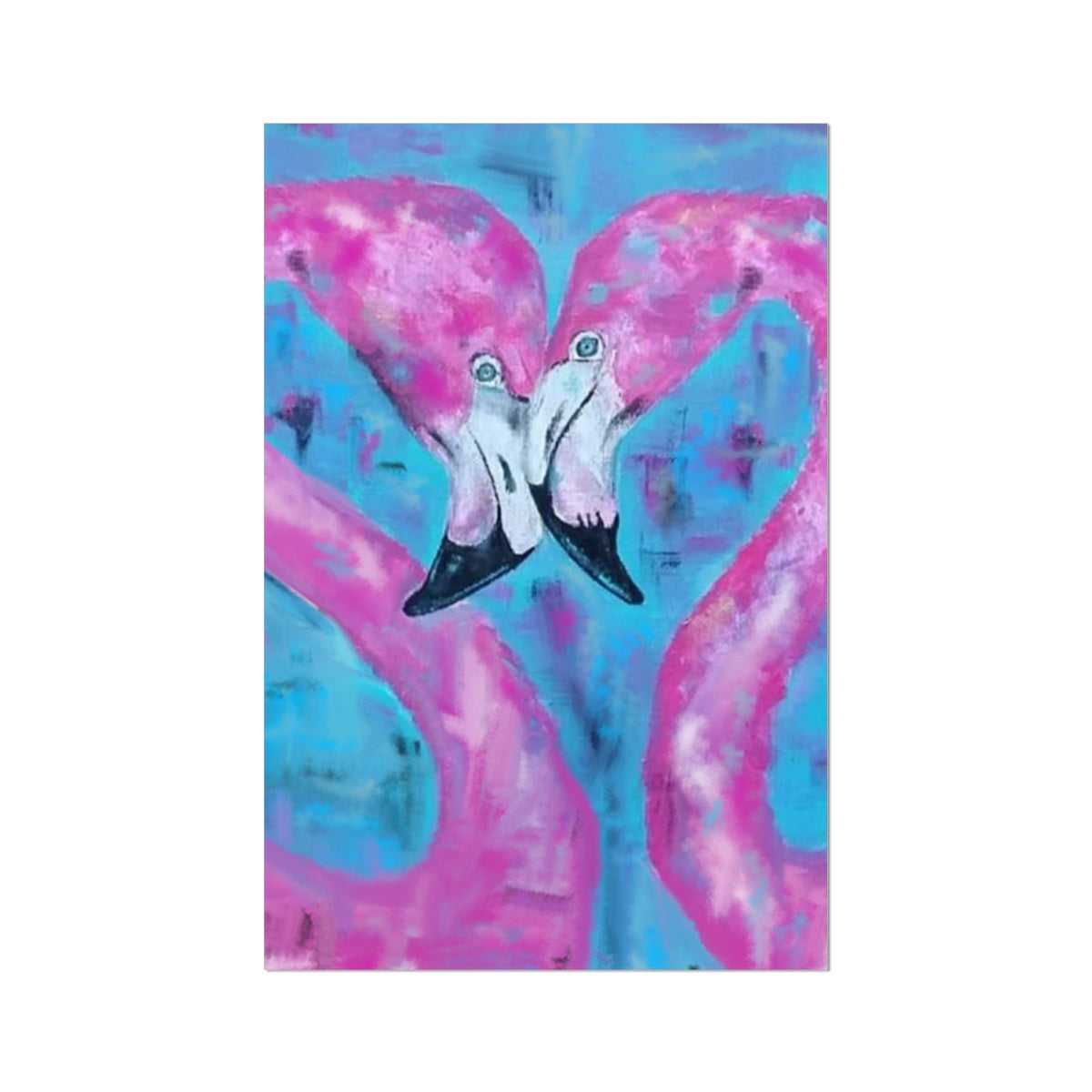 Flamingo Tango Fine Art Print