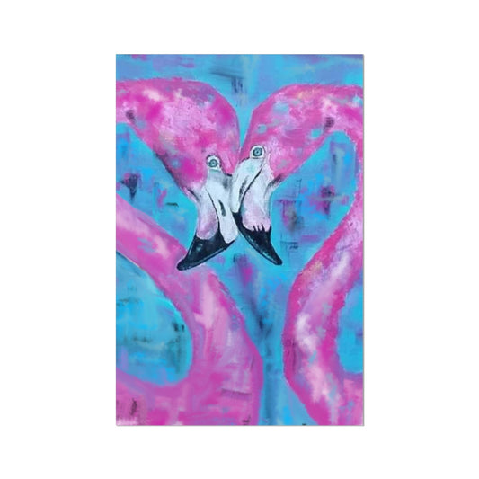 Flamingo Tango Fine Art Print