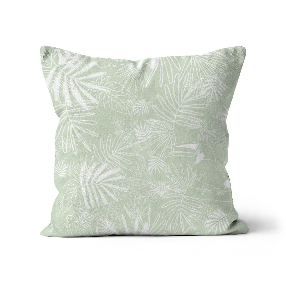 Wild Tigers and Toucans Cushion