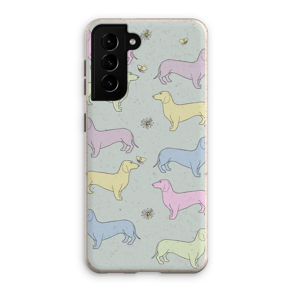 Rainbow Dachshunds Rainbow Dogs  Eco Phone Case