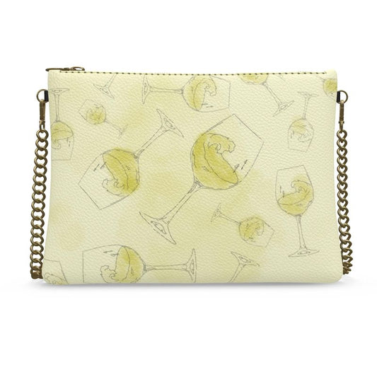 White Wine Lovers Cross Body Bag