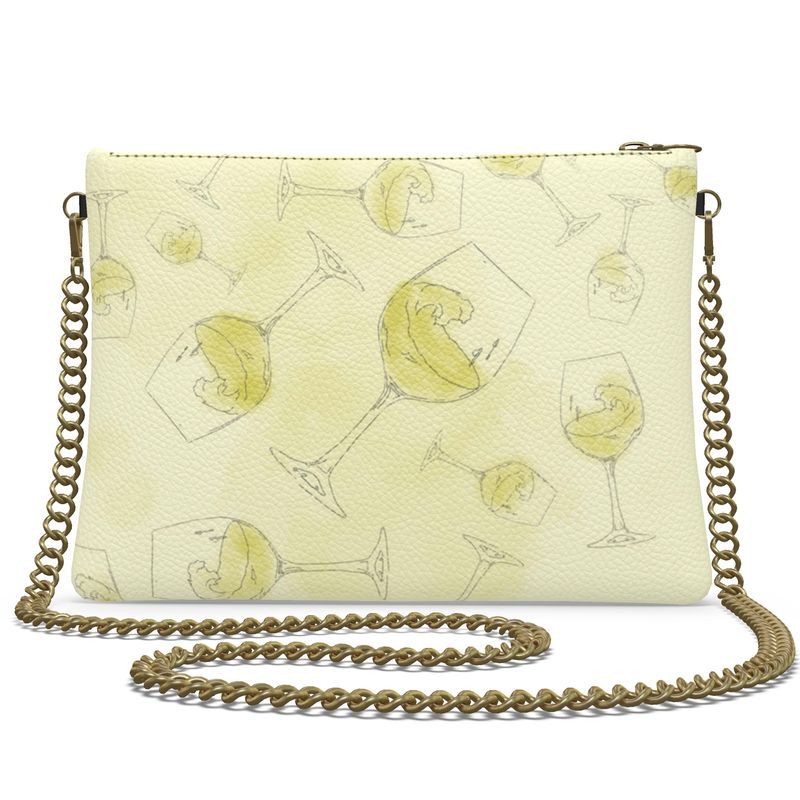 White Wine Lovers Cross Body Bag