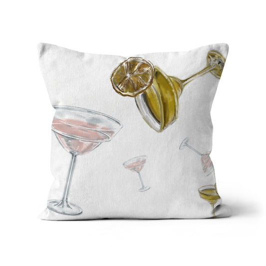 Let the cocktails roll Cushion