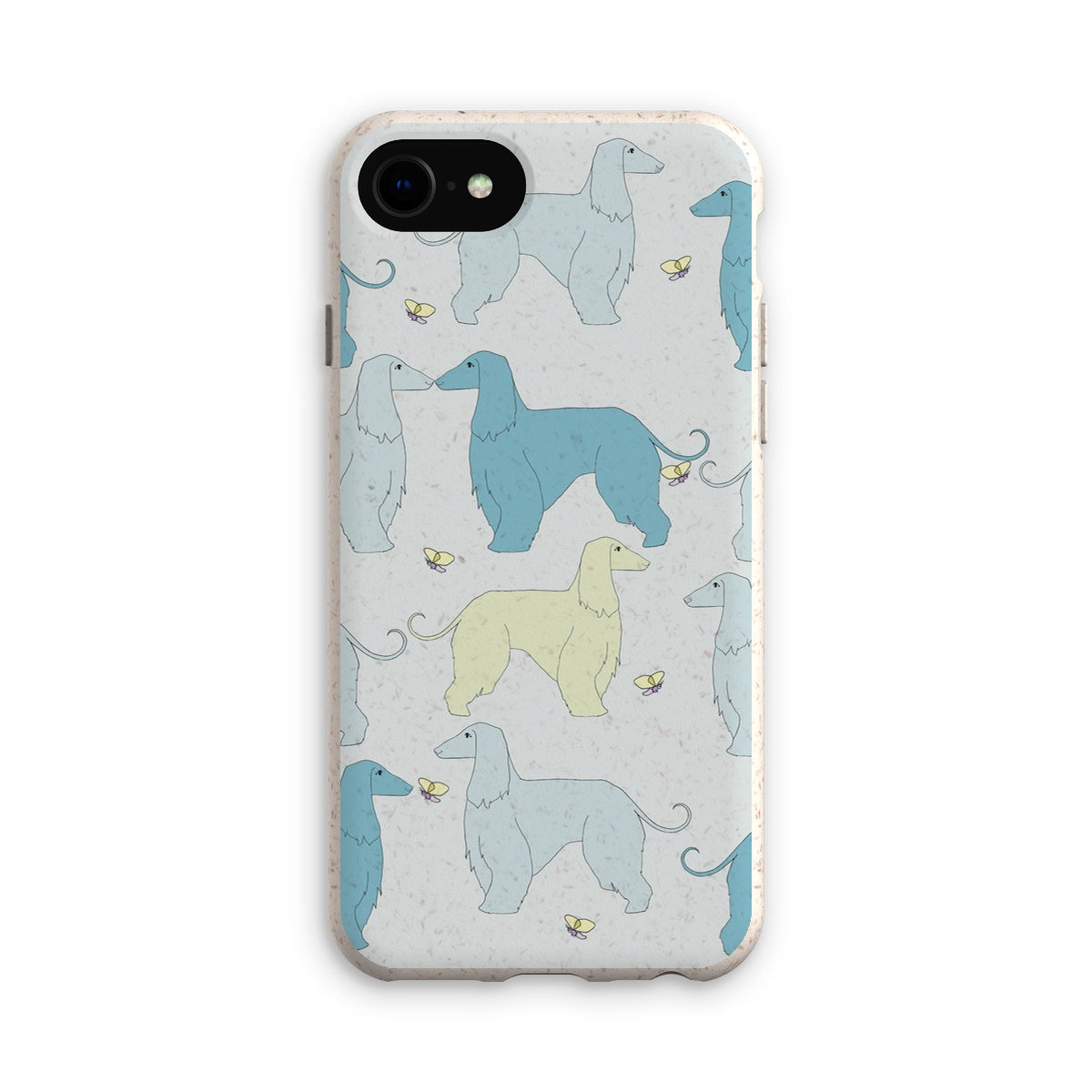 Afghan Breeze Rainbow Dogs Eco Phone Case