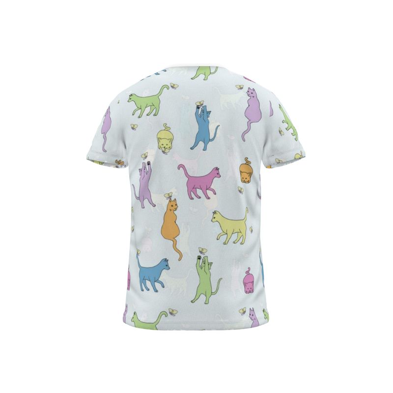 Rainbow Cats Together Unisex T Shirt