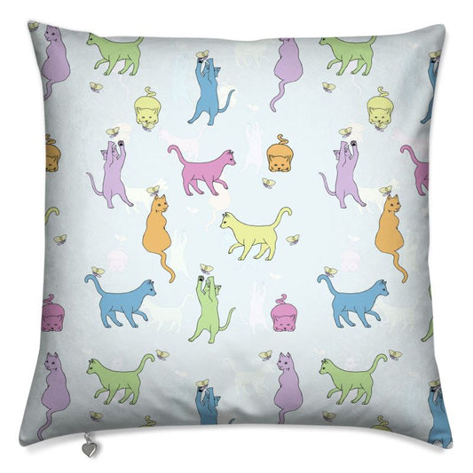 Rainbow Cats Cushion