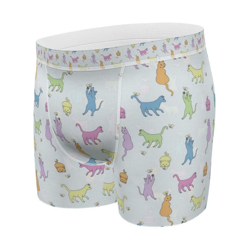 Rainbow Cats Together Boxer Briefs