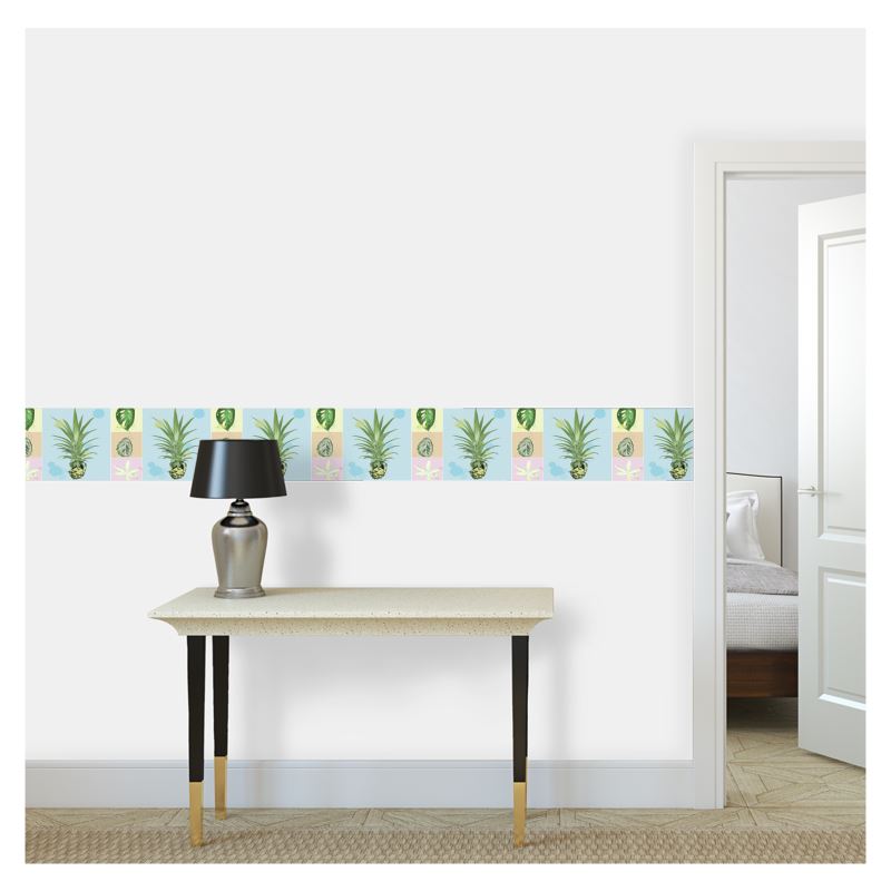 Houseplant Wallpaper Border