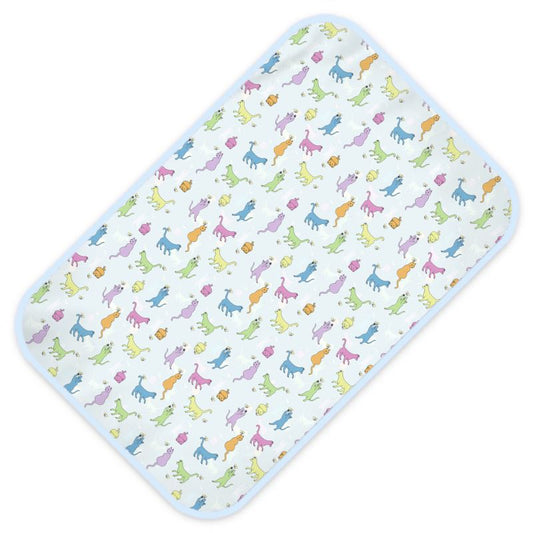 Rainbow Cats Baby Changing Mat