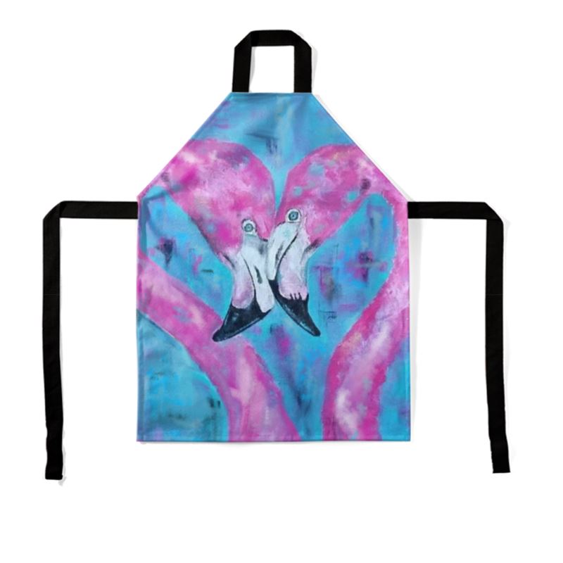 Flamingo Tango Apron