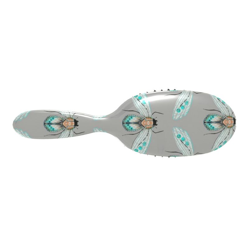 Bejewelled Beetle Beauty Hairbrush