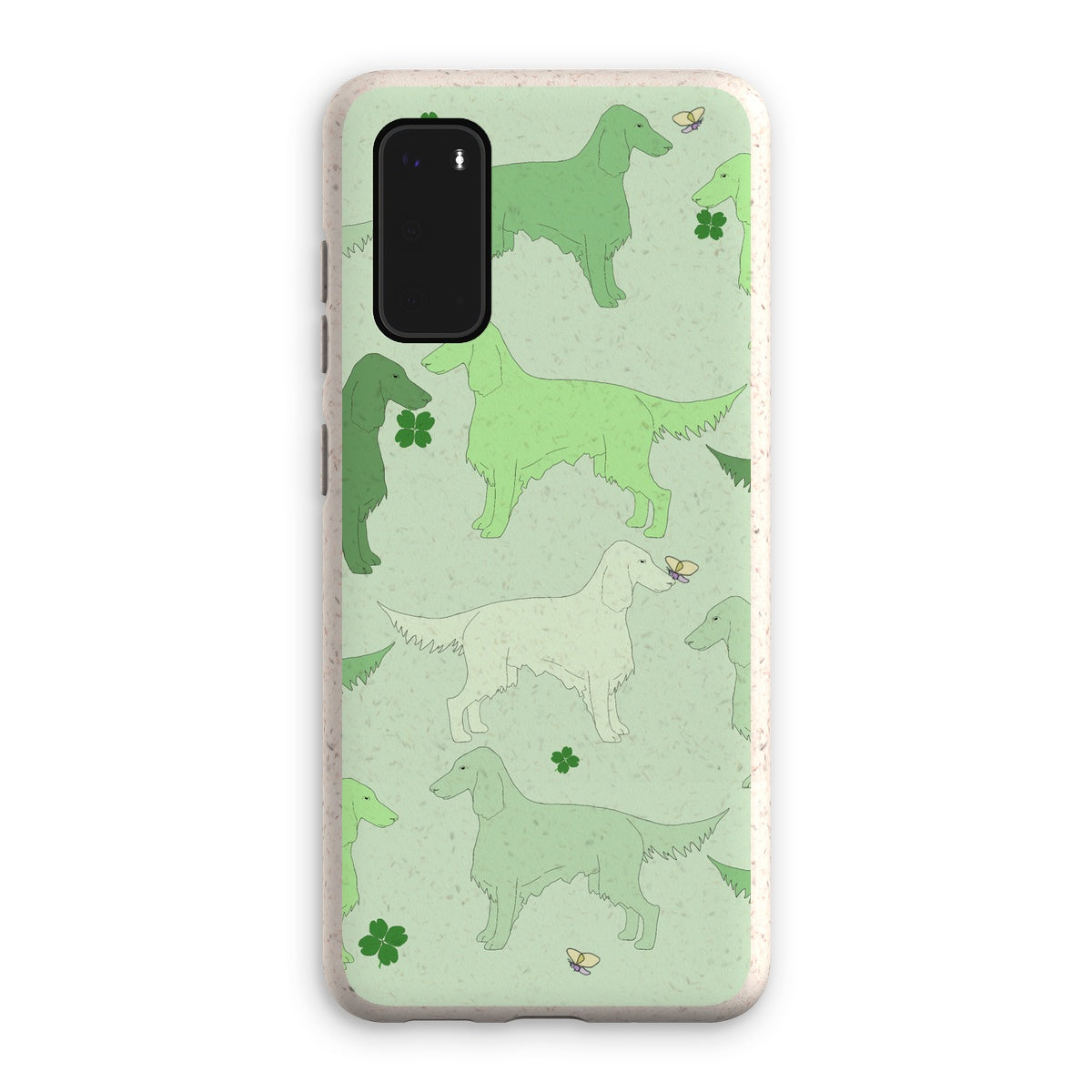 Irish Setter Rainbow Dogs Eco Phone Case