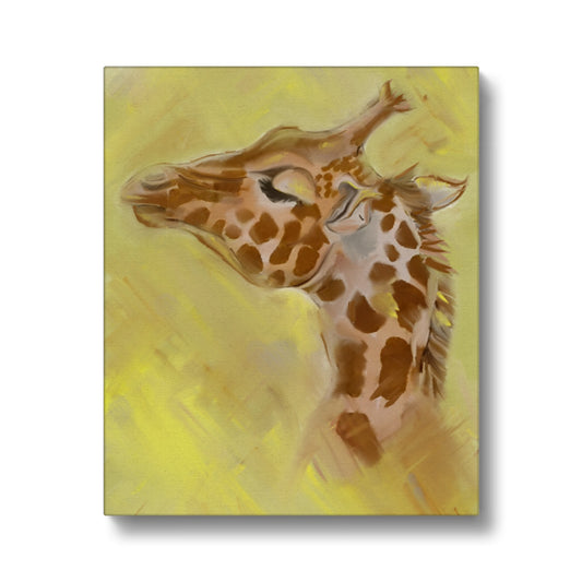 Giraffe Solo Canvas