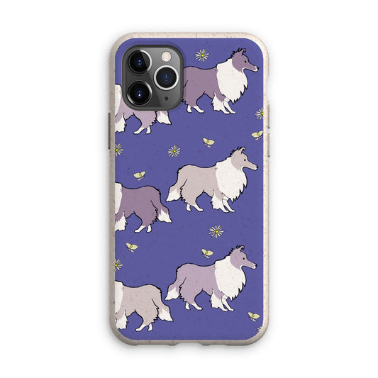 Sheltie Very Peri Rainbow Dogs  Eco Phone Case