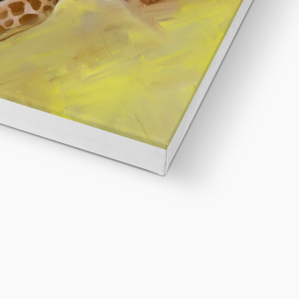 Giraffe Solo Canvas