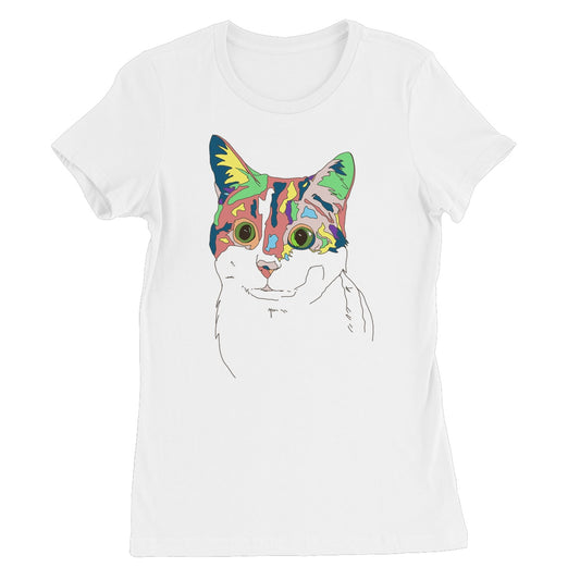 Kaleidoscope Cat Women's Favourite T-Shirt