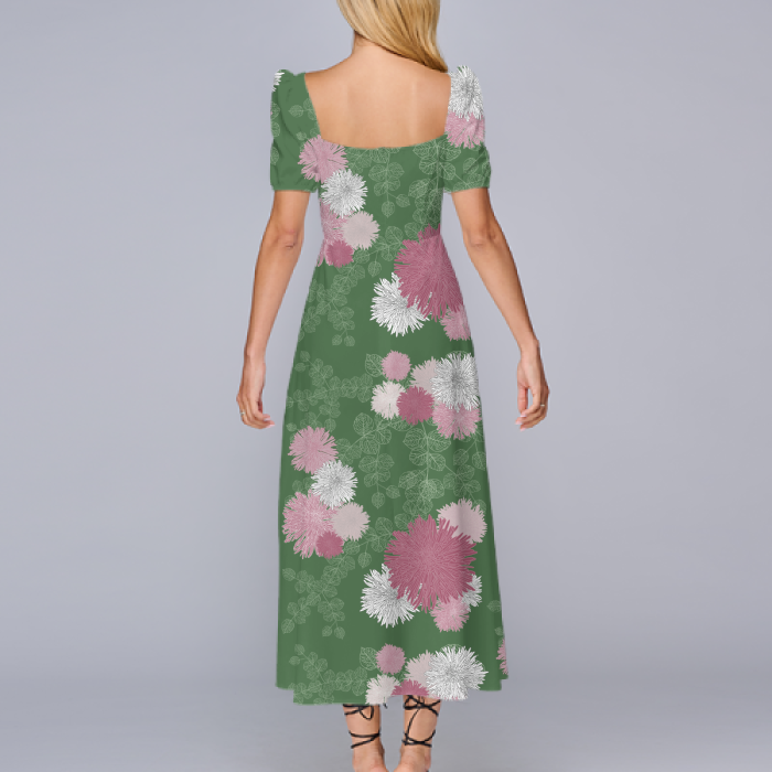 Floral, dress, ,MOQ1