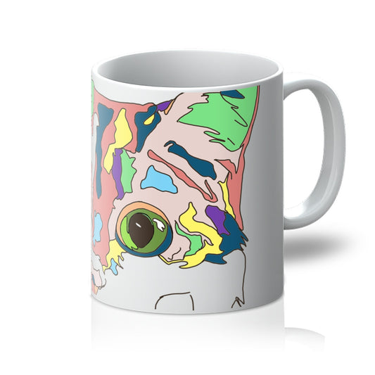 Kaleidoscope Cat Mug