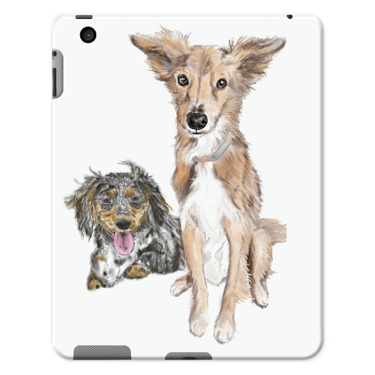 Customer Requests Nicky & Eevee Pet Portrait  Tablet Cases