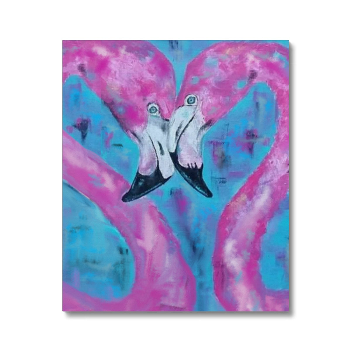 Flamingo Tango Canvas