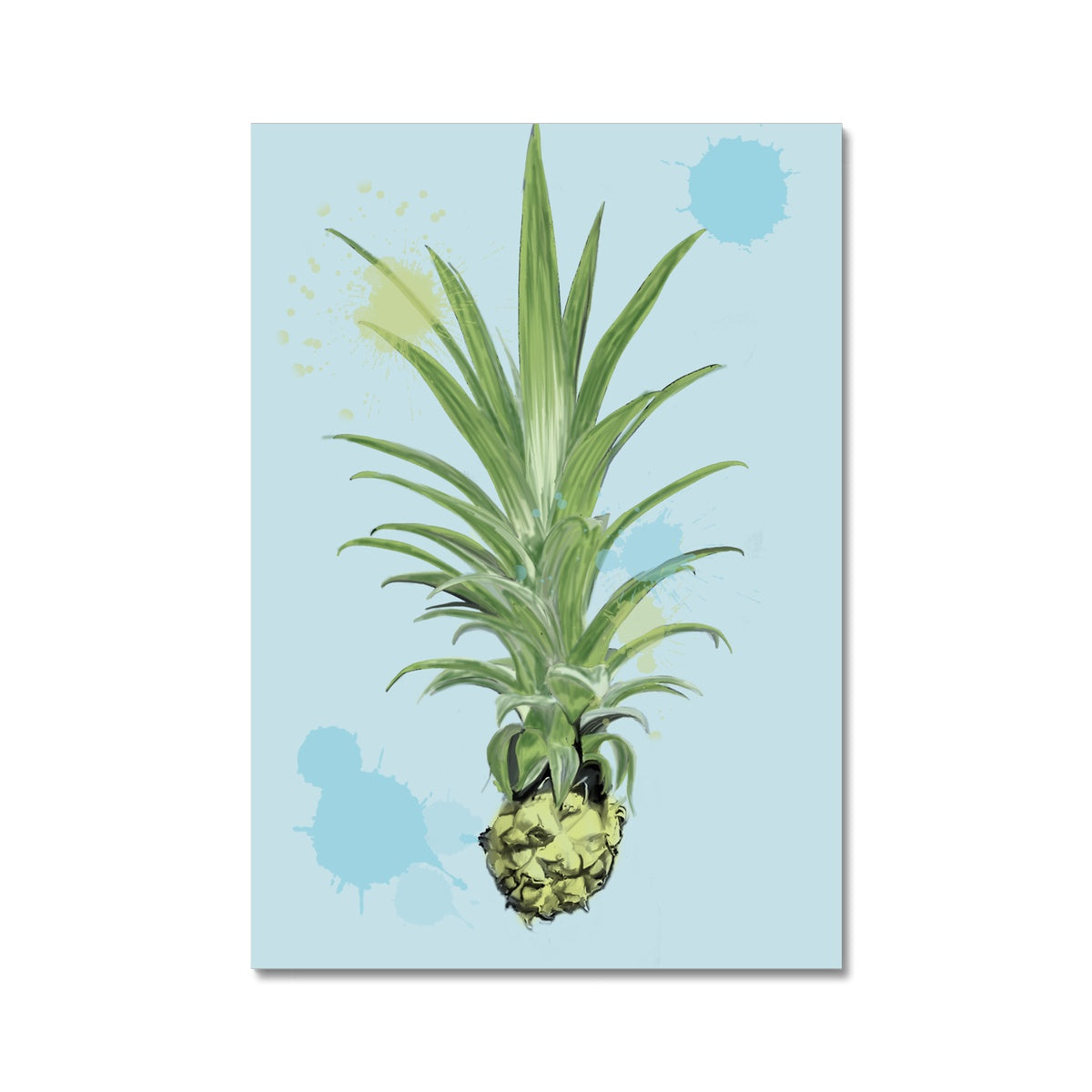 Pineapple Houseplant Fine Art Print