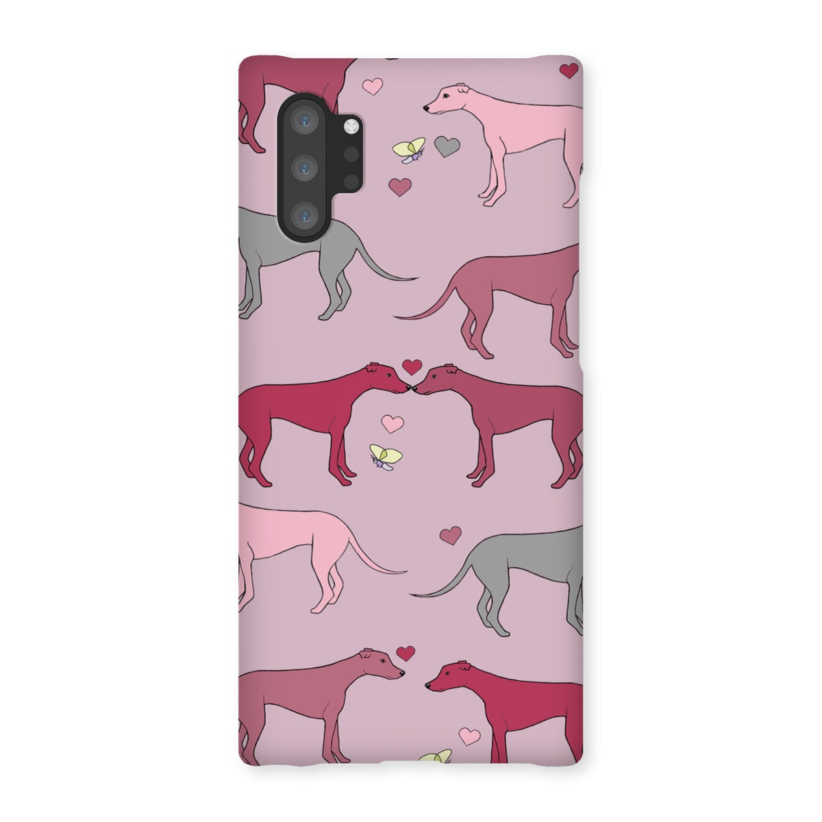 Greyhound Love Rainbow Dogs  Snap Phone Case