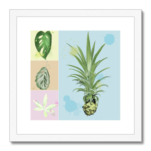 Houseplants Framed & Mounted Print