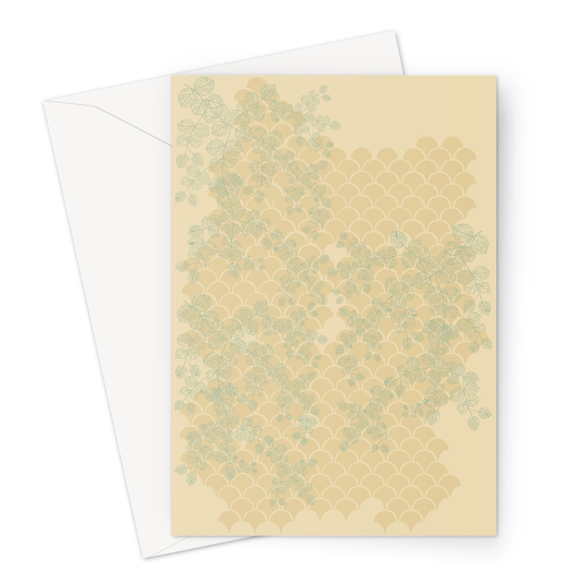 Floral Vanity Greeting Card