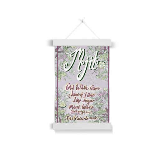 Mojito Fine Art Print with Hanger