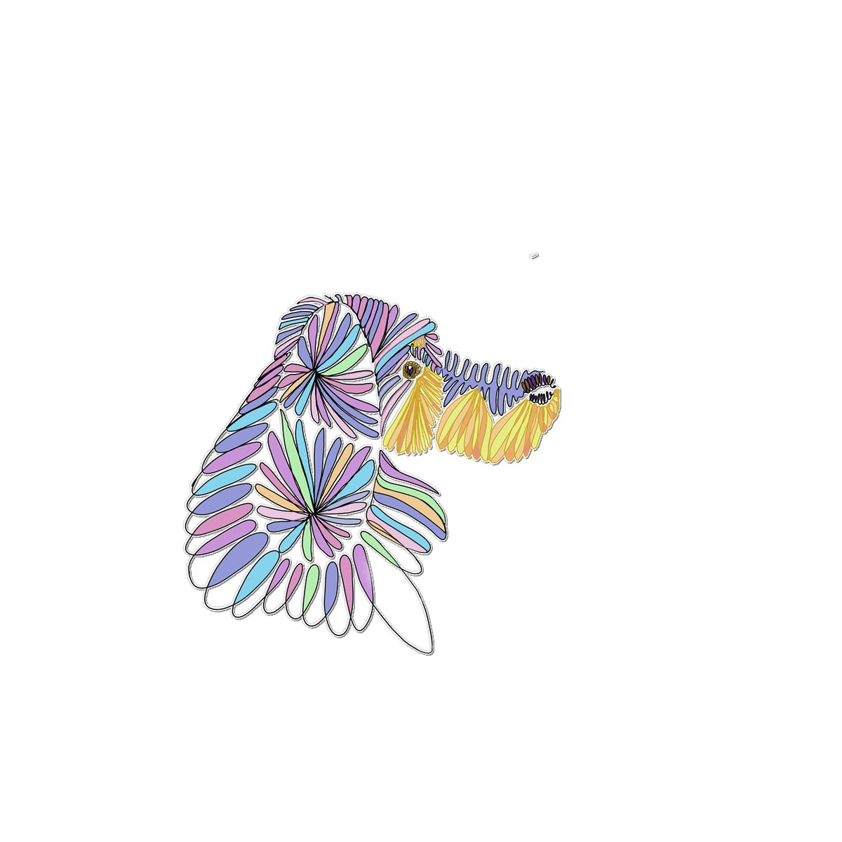 Doolally Dachshund  Temporary Tattoo