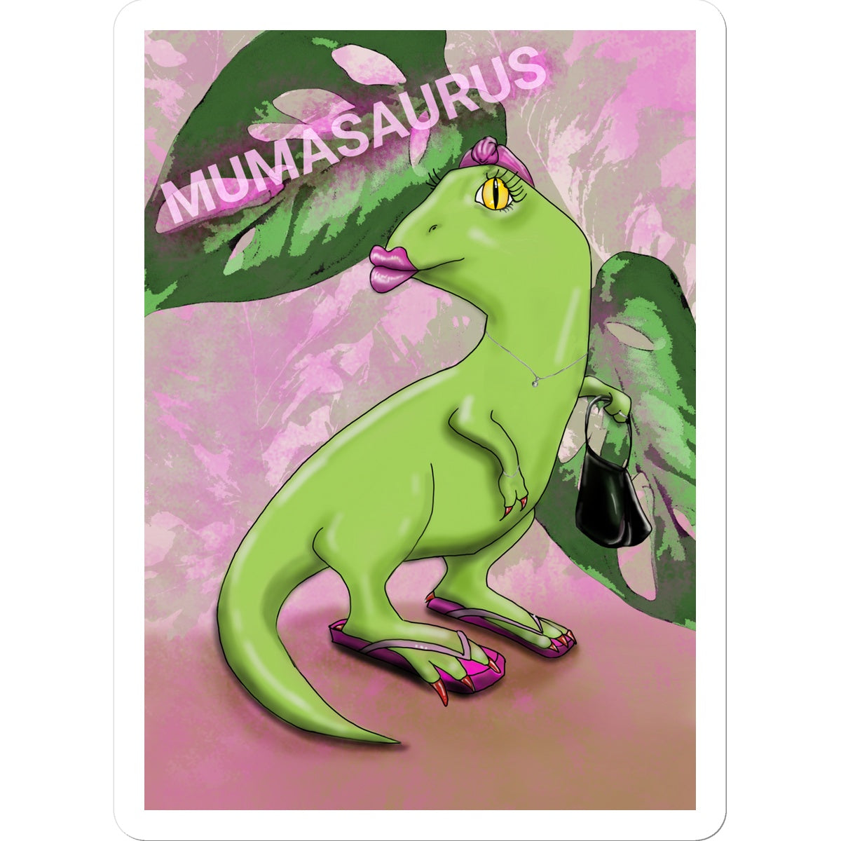 Mumasaurus Sticker