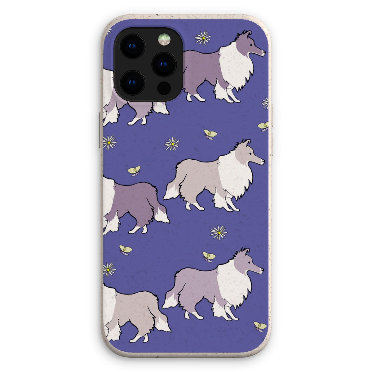 Sheltie Very Peri Rainbow Dogs  Eco Phone Case