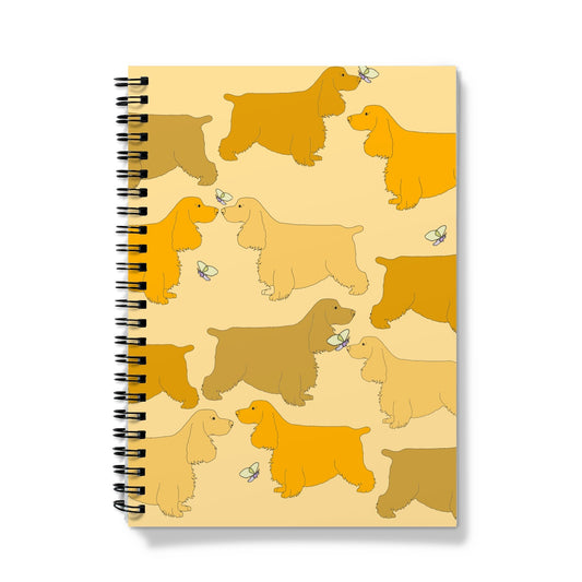 Rainbow Dogs Spaniels Notebook