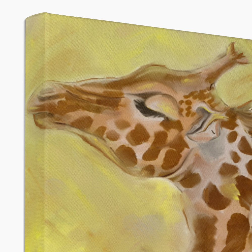 Giraffe Solo Canvas