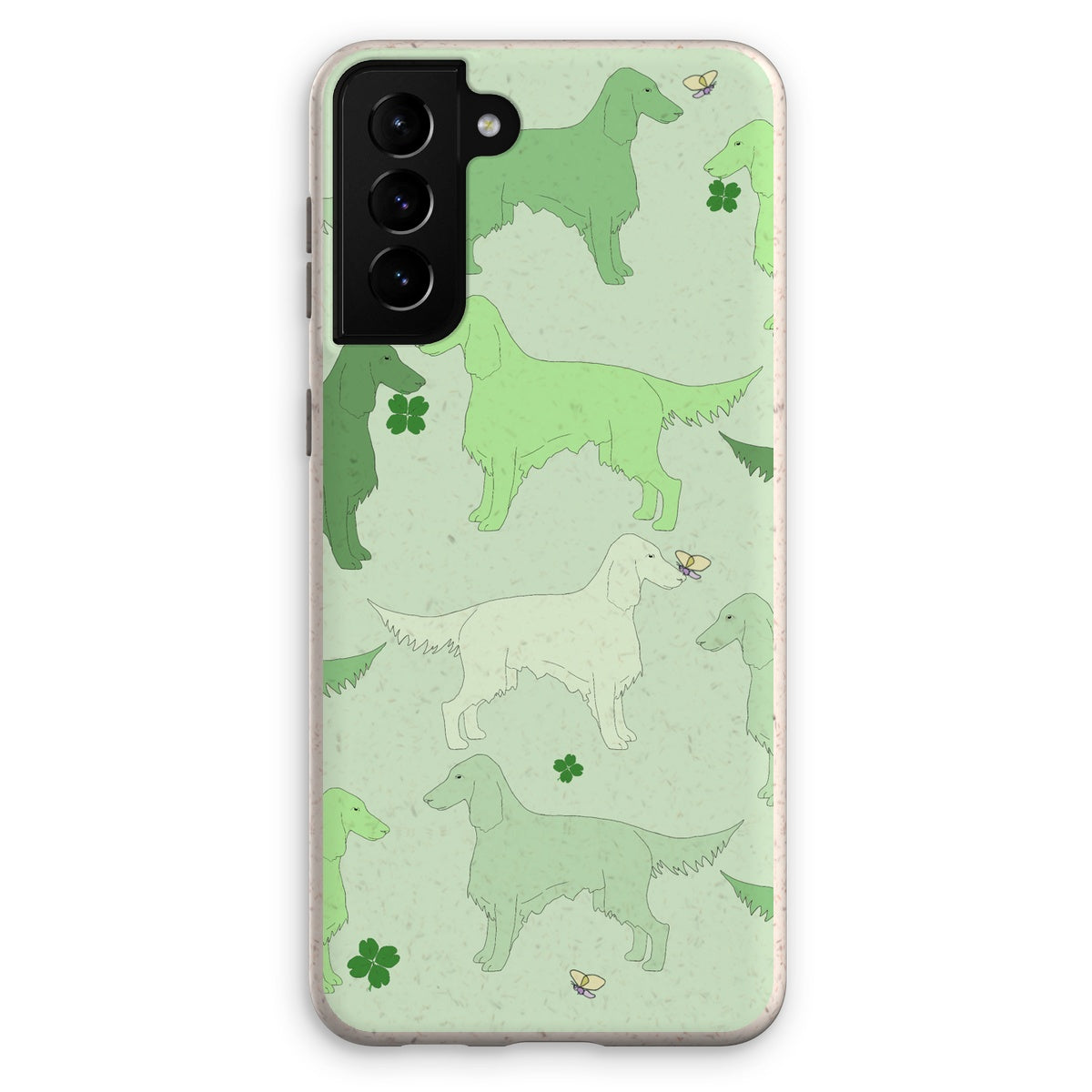 Irish Setter Rainbow Dogs Eco Phone Case