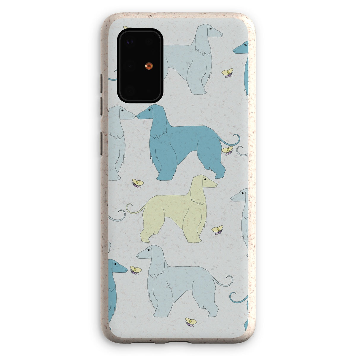 Afghan Breeze Rainbow Dogs Eco Phone Case