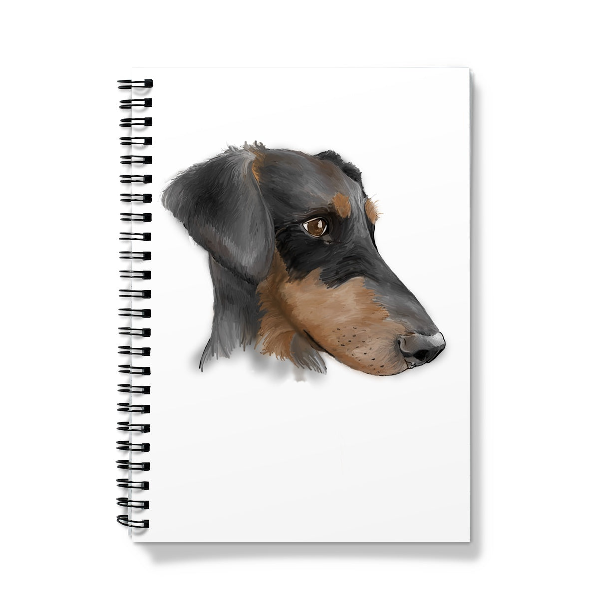 Dobermann Portrait  Notebook