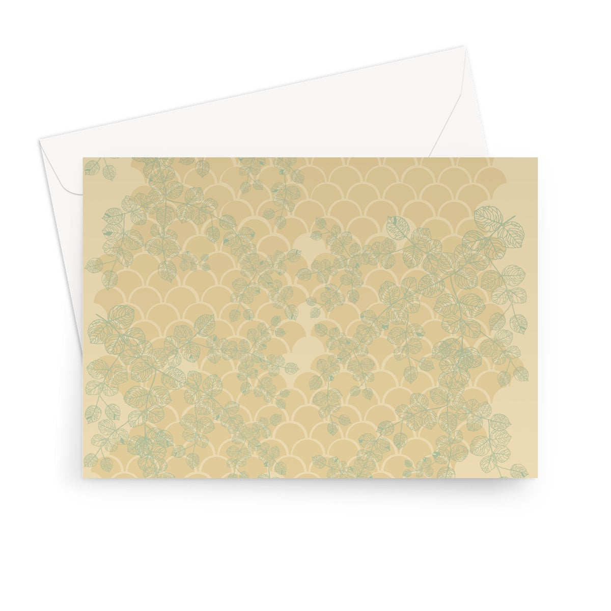 Floral Vanity Greeting Card