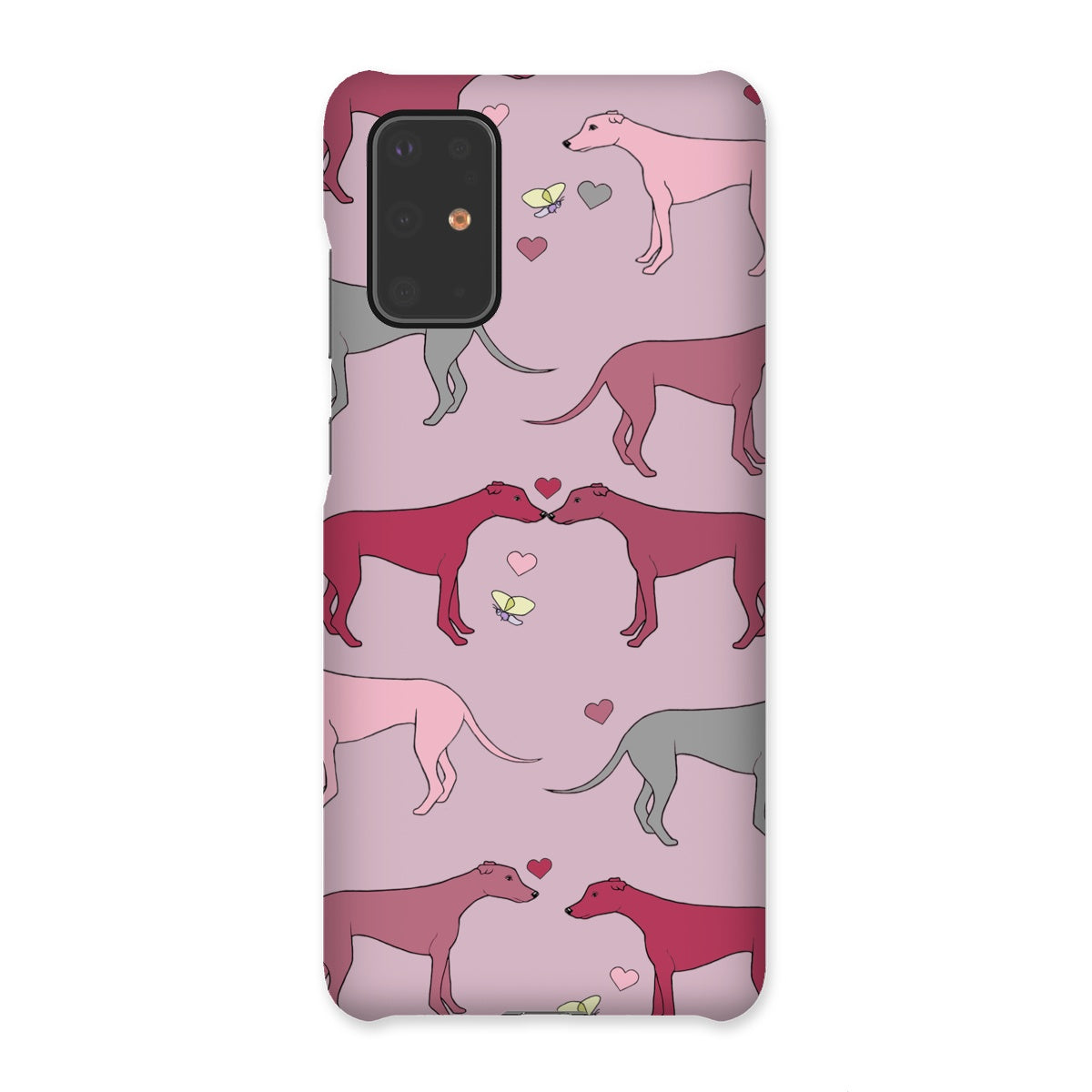 Greyhound Love Rainbow Dogs  Snap Phone Case