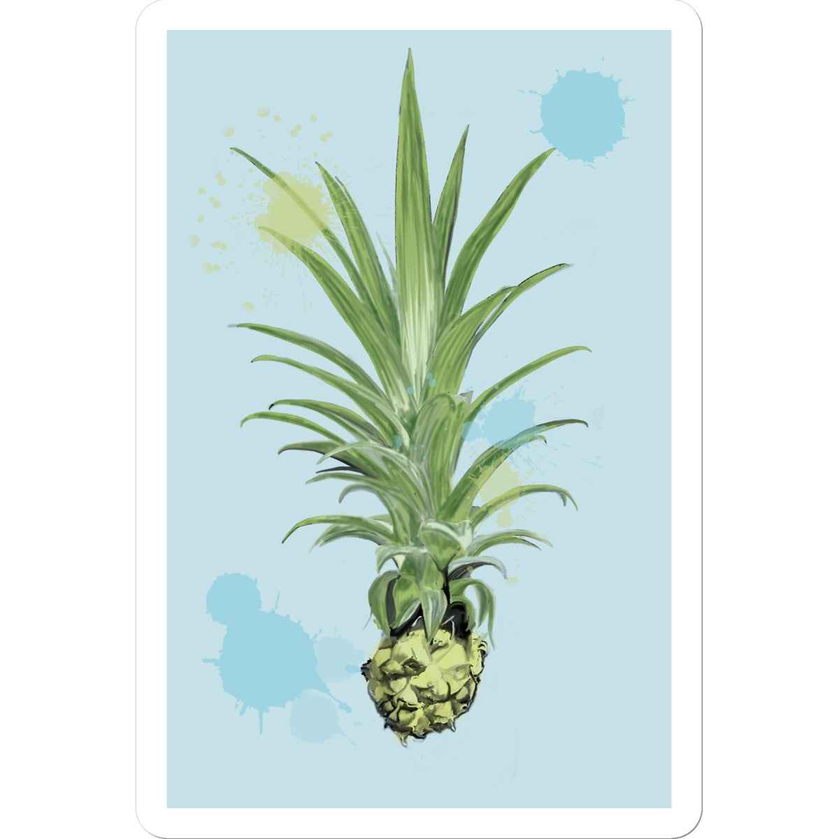 Pineapple Houseplant Sticker