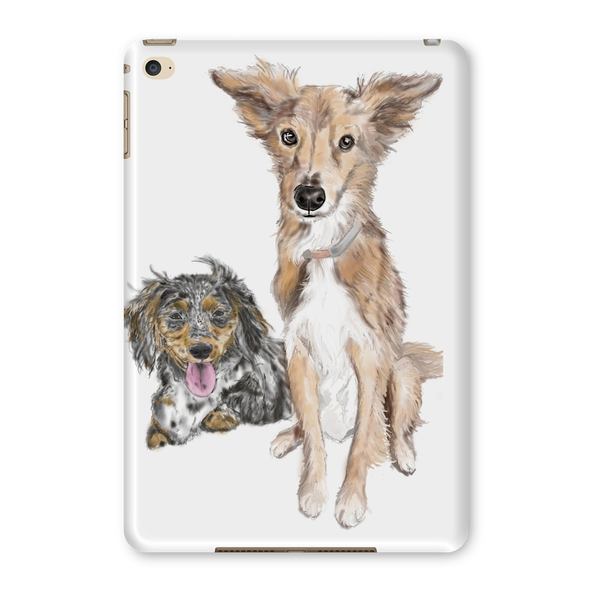 Customer Requests Nicky & Eevee Pet Portrait  Tablet Cases