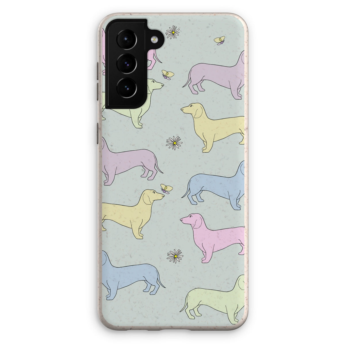 Rainbow Dachshunds Rainbow Dogs  Eco Phone Case