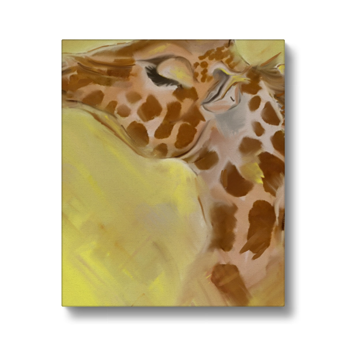 Giraffe Solo Canvas